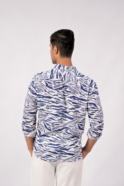 Blue Tiger Shirt