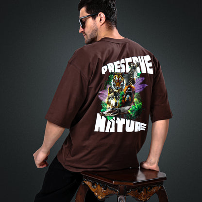 PRESERVE NATURE OVERSIZED TEE