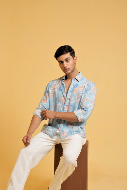 Floral Sky Shirt