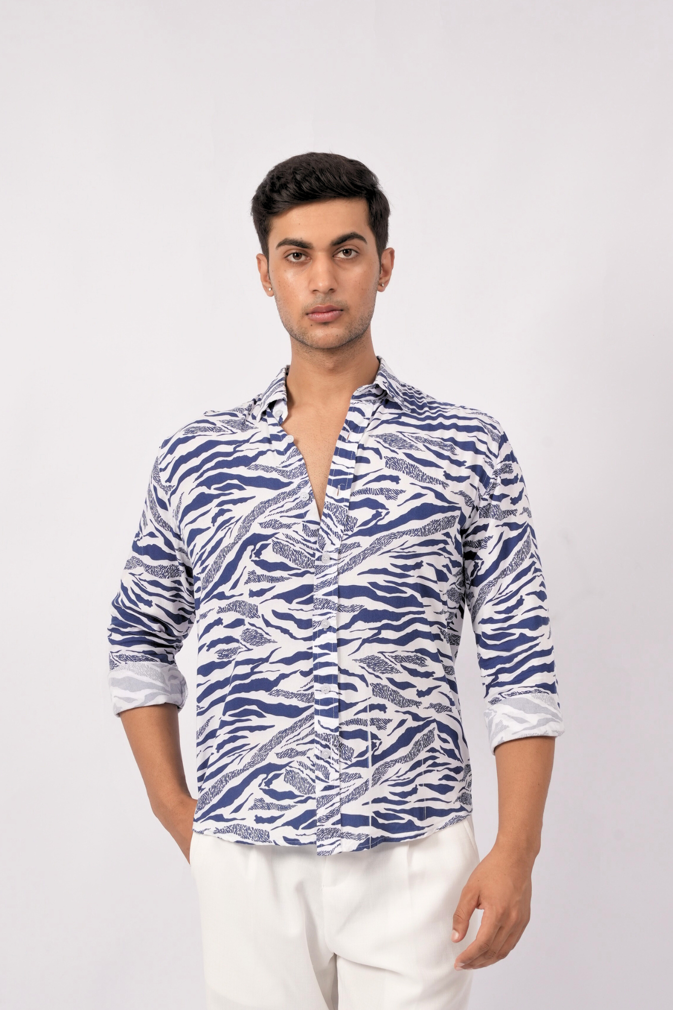 Blue Tiger Shirt
