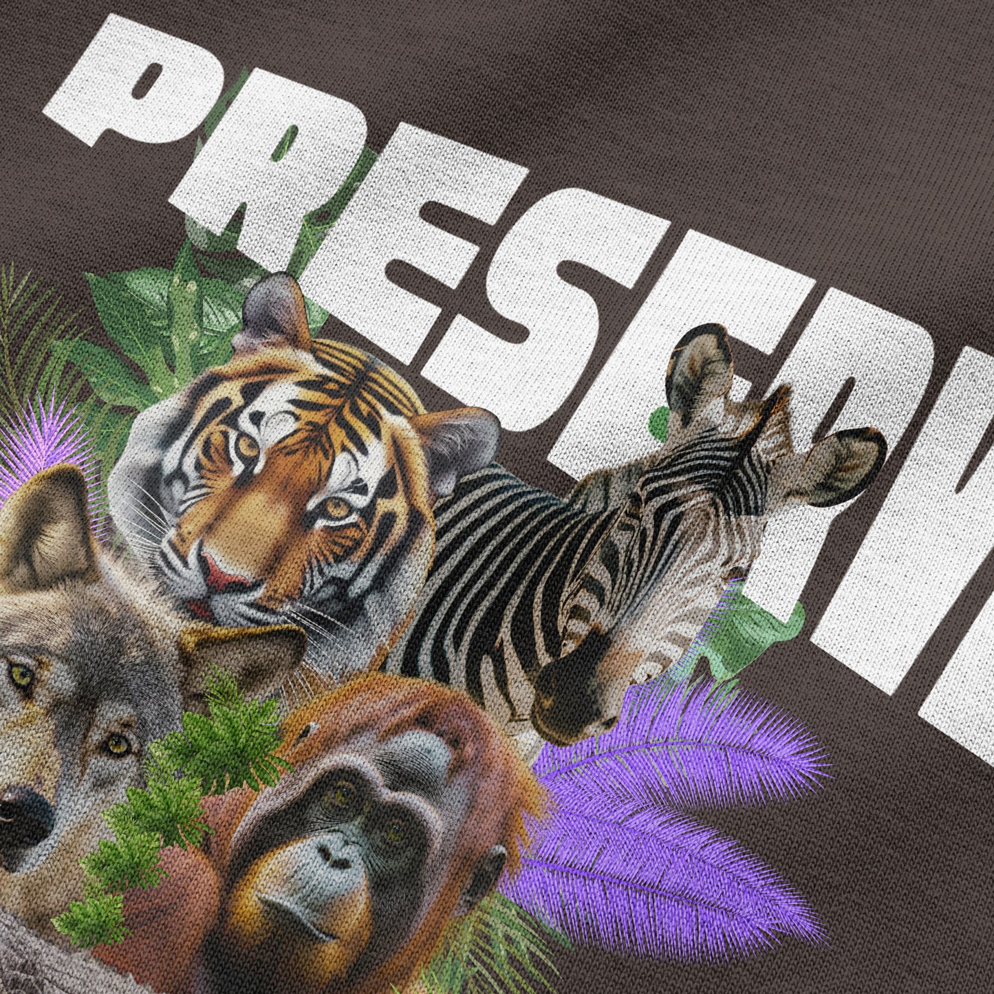 PRESERVE NATURE OVERSIZED TEE