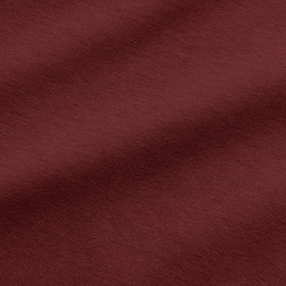 Maroon Prime Layers Solid Long Oversize Tee